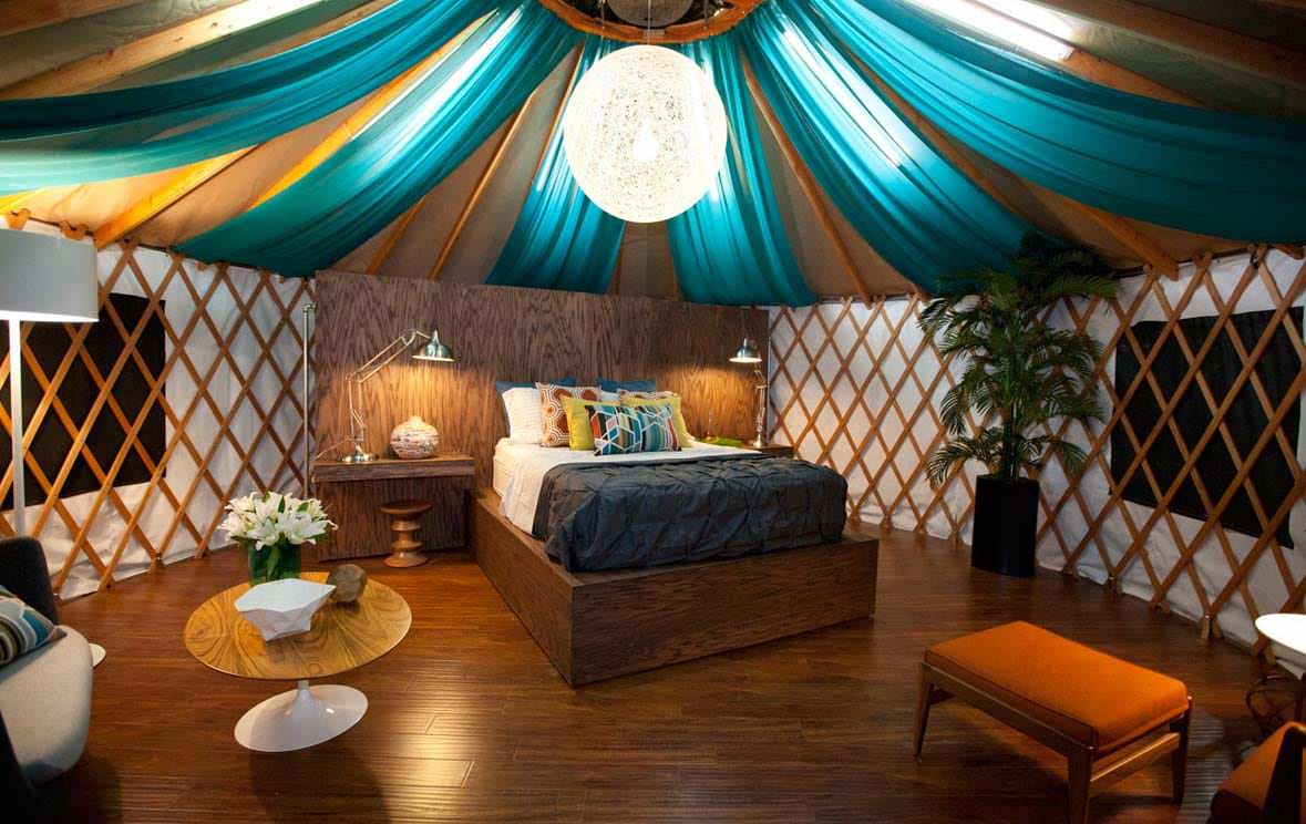 Yurt Interiors Gallery | Secret Creek